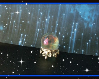 Gothic Witch Wizard Magic Crystalball dollhouse miniature