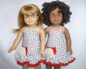 Retro apron for your American Girl Doll