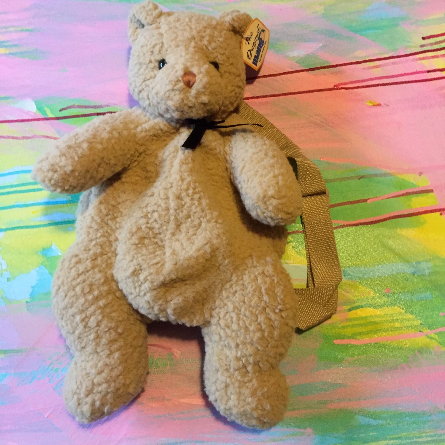 mango teddy bear