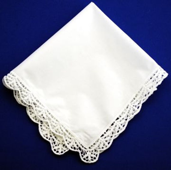 Current Ladies's Handkerchief Being Used by PamsEmbroidery on Etsy