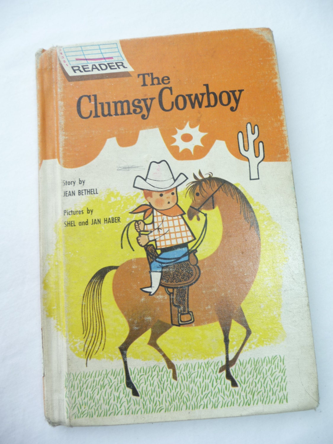The Clumsy Cowboy Childrens Book Childrens by myvintagedreams