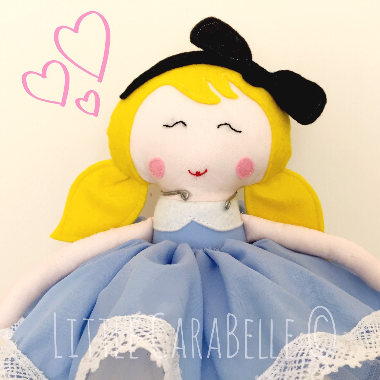 alice bear rag doll