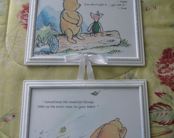 Classic Winnie the Pooh Framed Prints in 8x10