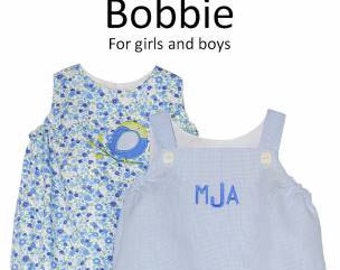 Bobbie Sewing Pattern for Boys and Girls by Children's Corner Sizes 6 mo to 24 mo