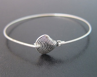 Seashell Jewelry, Seashell Bracelet, Seashell Bangle, Sea Shell Jewelry, Sea Shell Bracelet, Sea Shell Bangle, Clamshell, Clam Shell