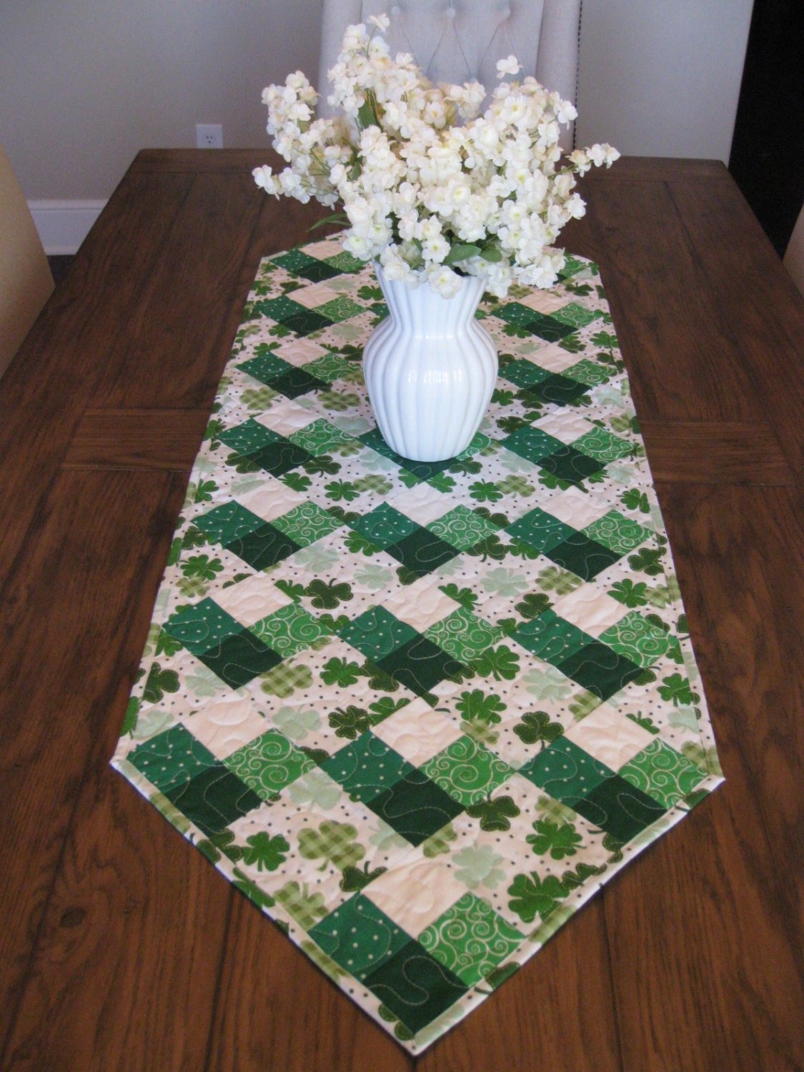 st patrick day table runner