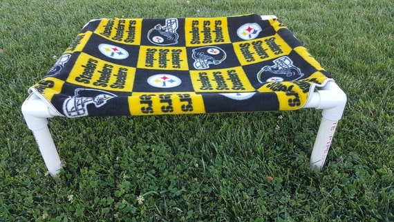 pittsburgh steelers dog bed