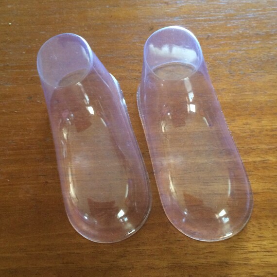 Clear Baby Shoes Plastic Inserts size 6 to 9 months 10 cm 4