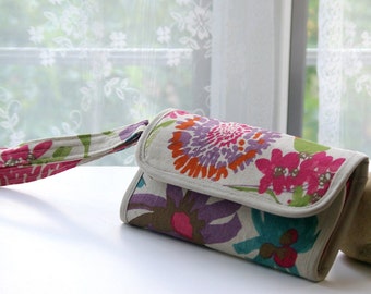 Smartphone wallet - type 5 -credit card holder samsung s5 wallet iphone 5c case galaxy female wallets cute cell phone floral - READY TO SHIP