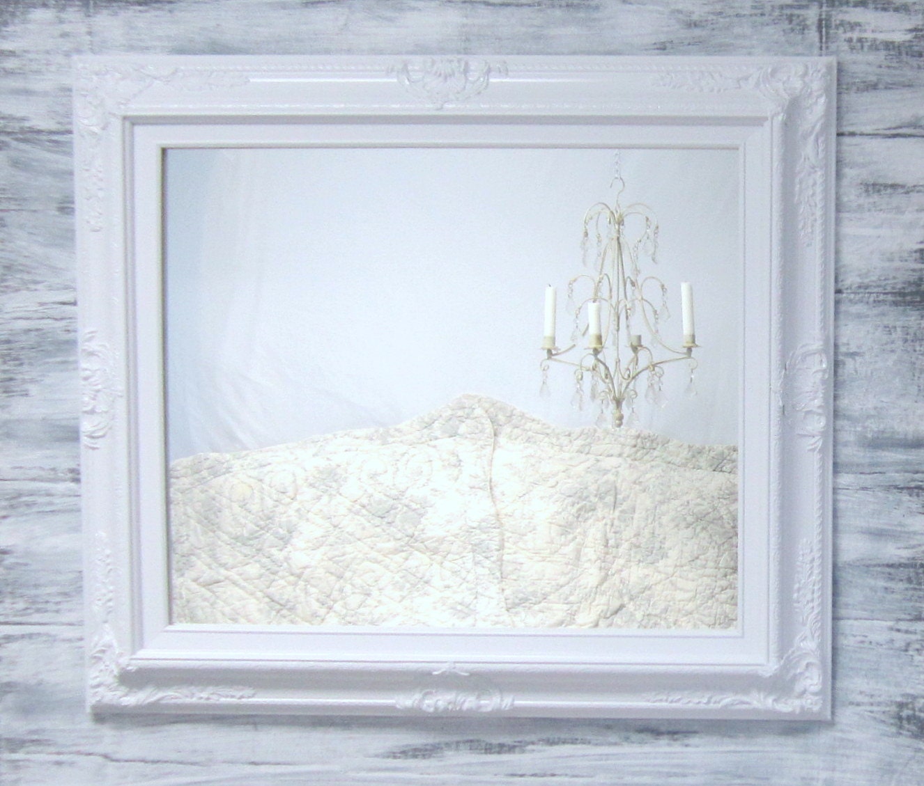 BABY GIRL NURSERY Decor Mirror Baby Boy Nursery by RevivedVintage