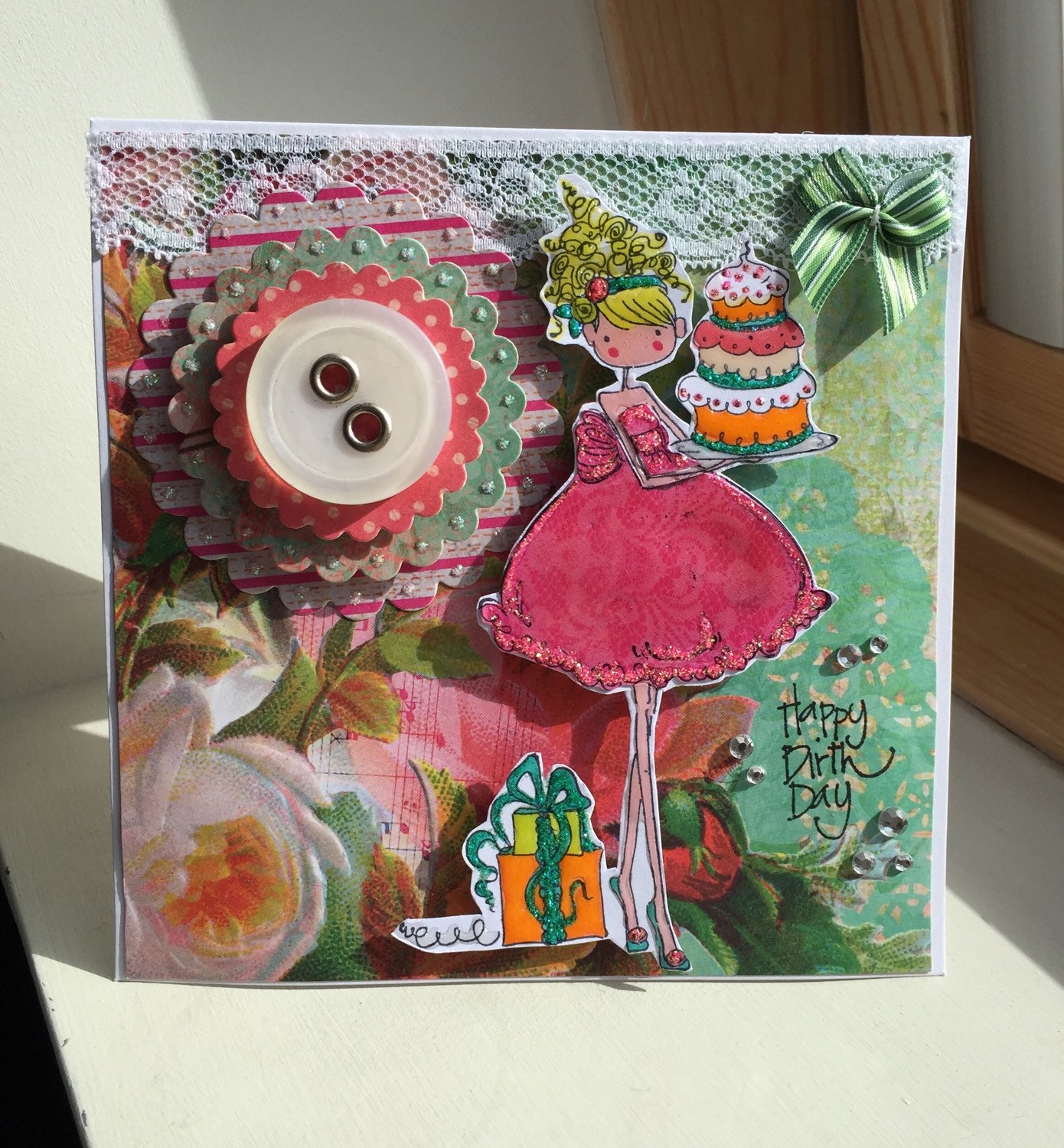 Made to order Personalized Handmade Greeting Cards