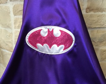 Batgirl Cape - Purple