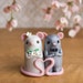 Mouse Wedding Cake Topper by Bonjour Poupette