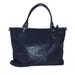 Dark Blue Leather Tote - Leather Handbag - Cross-body Bag Nora Bis XL