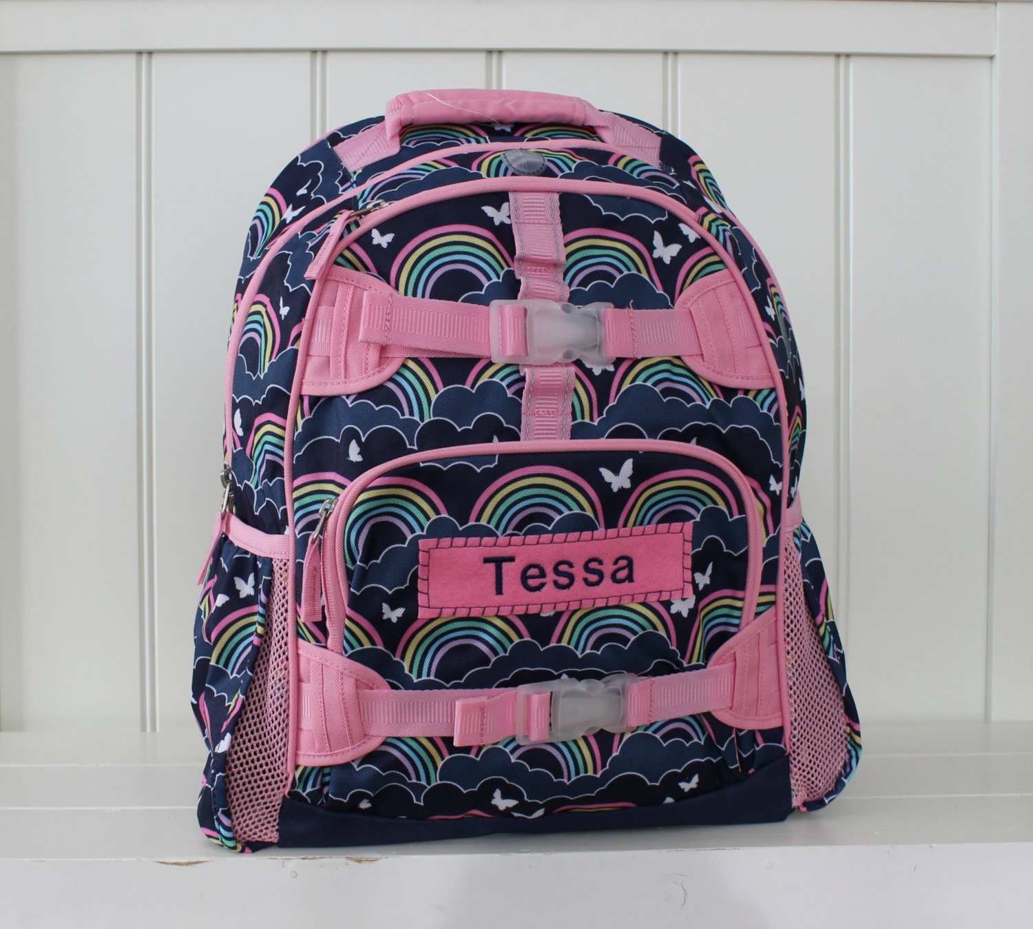 Large Pottery Barn Backpack With Monogram Large Size