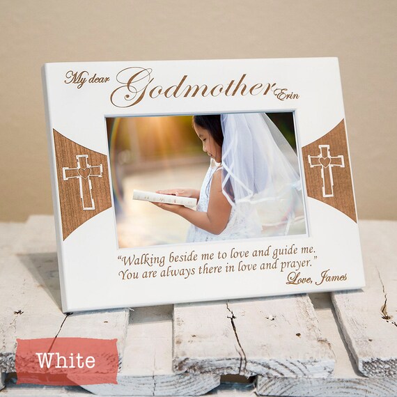 Godmother Frame Personalized Godmother Gifts by GiftedOak