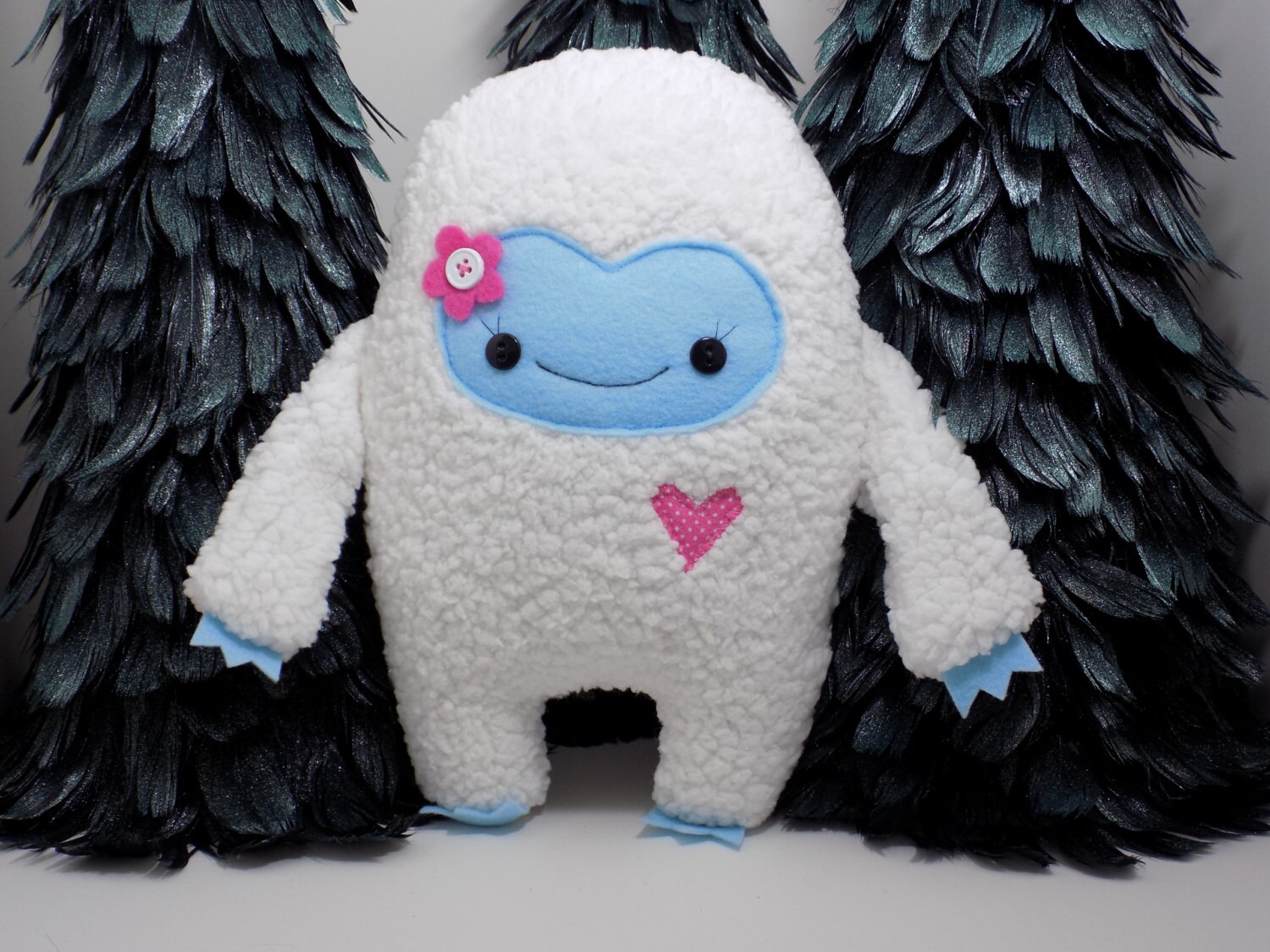 abominable snowman plush toy