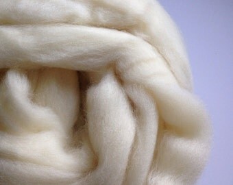 Southdown Babydoll wool roving, combed top, pound 1 lb