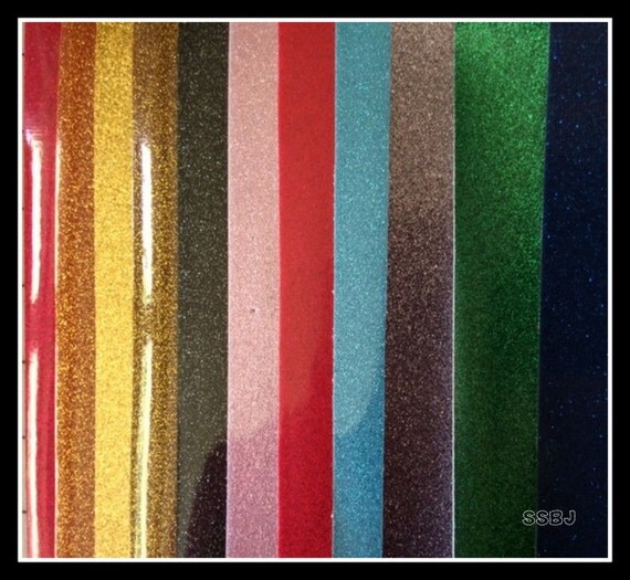 Glitter Vinyl Variety Pack For Embroidery By Sweetstuffbyjen