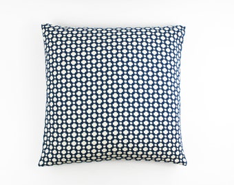 Celerie Kemble Schumacher Betwixt Pillows (Both Sides shown in Indigo-comes in 16 Colors)