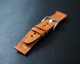 Full Grain Leather Watch Strap