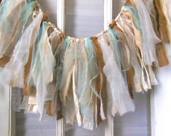 Rag curtains | Etsy