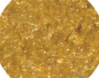 Gold Edible Glitter Flakes - 1/4 oz. jar - Sparkling Disco Dust - For Cupcakes - Cake Pops - Cookies - Cakes - Desserts - Decorating Glitter