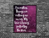 Art Print Digital Literary Quote Night Poster Purple Black Dreamer Anais Nin Quote Print Celestial Art Print Stars Art Print Typography Art Print Digital Literary Quote Night Poster Purple Black Dreamer Anais Nin Quote Print Celestial Art Print Stars Art Print Typography