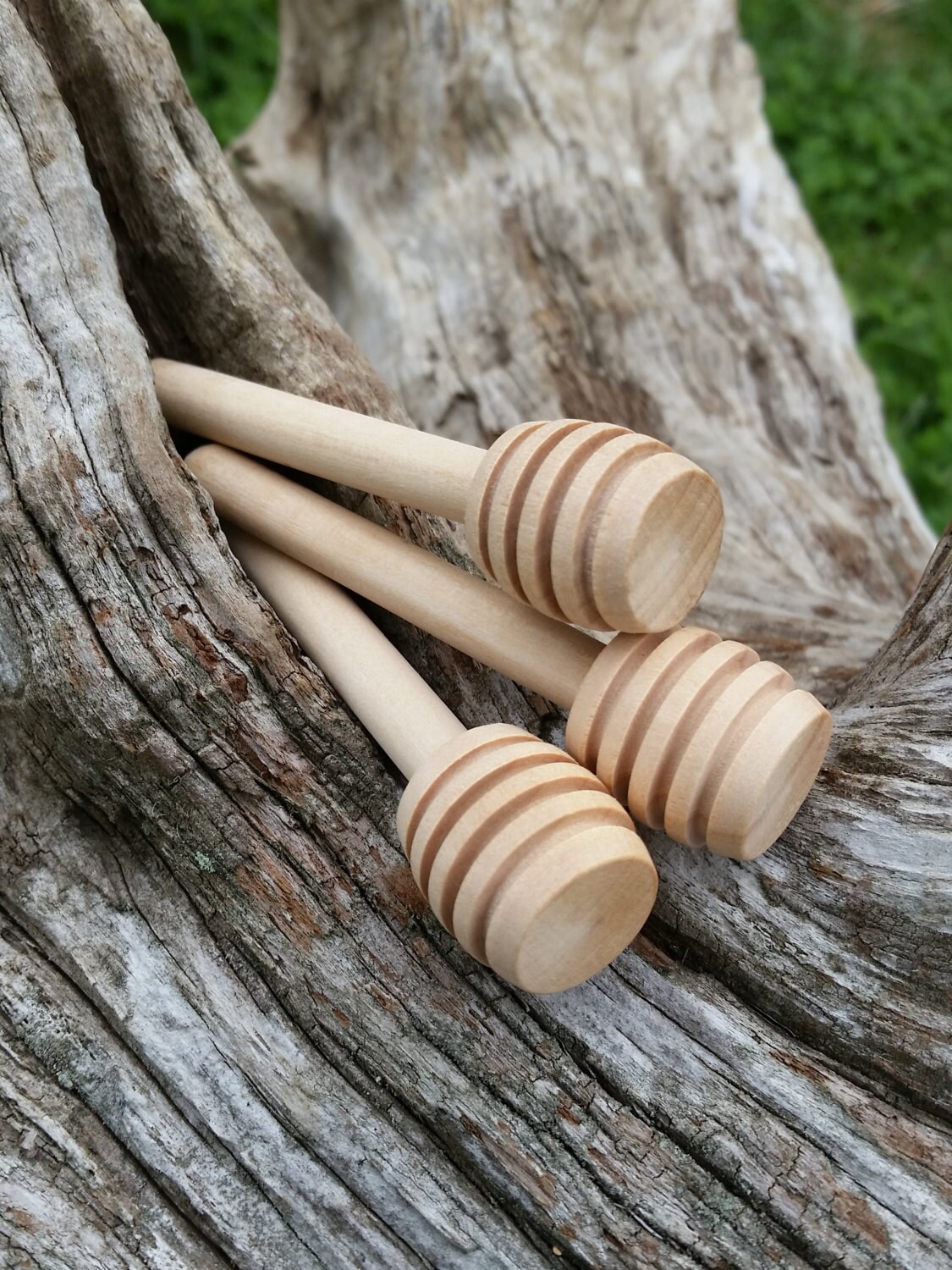 85 MINI Wooden Honey Dippers