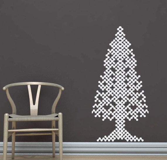 items similar to pixel tree removable holiday peel items similar to pixel tree removable holiday peel