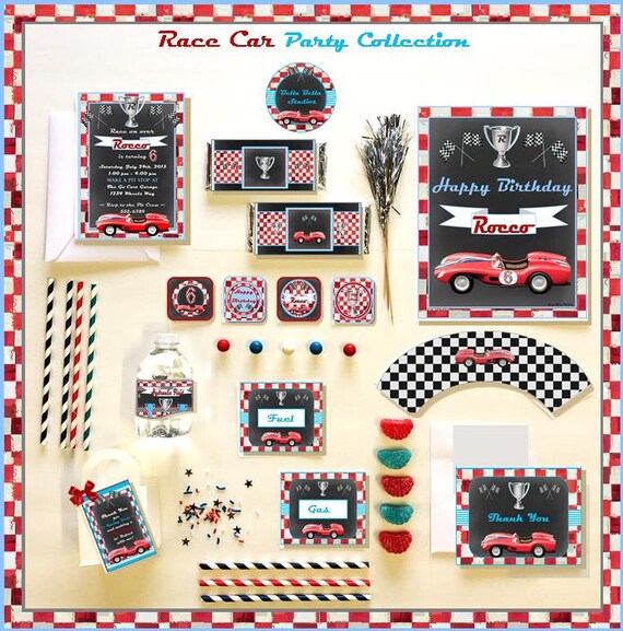 CAR PARTY COLLECTION - Personalized Printable Download Il_570xn