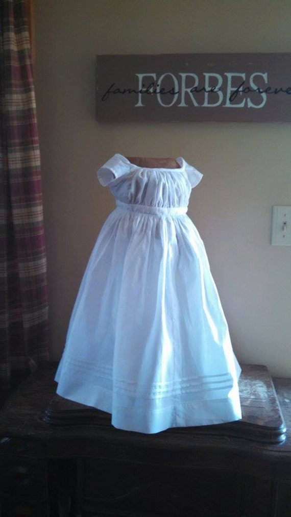 Civil War Baby's Dress custom made