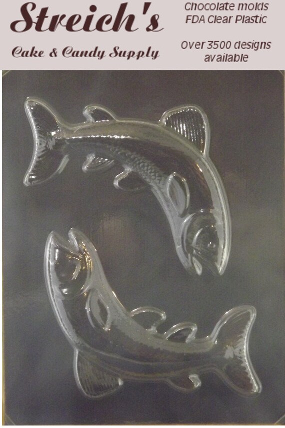 Fish Trout Salmon Chocolate Candy Mold