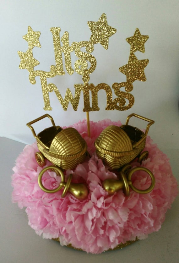 It's twins centerpieces baby shower oh babies royal