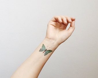 Butterfly temporary tattoo