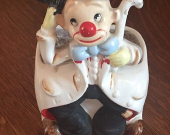 Vintage Clown planter Parma By AAI Made in Japan A-371