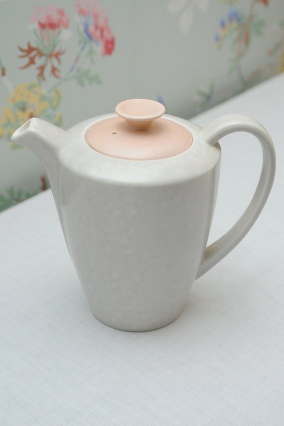 RESERVED FOR GEMMA Poole Pottery Twintone Peach and Seagull