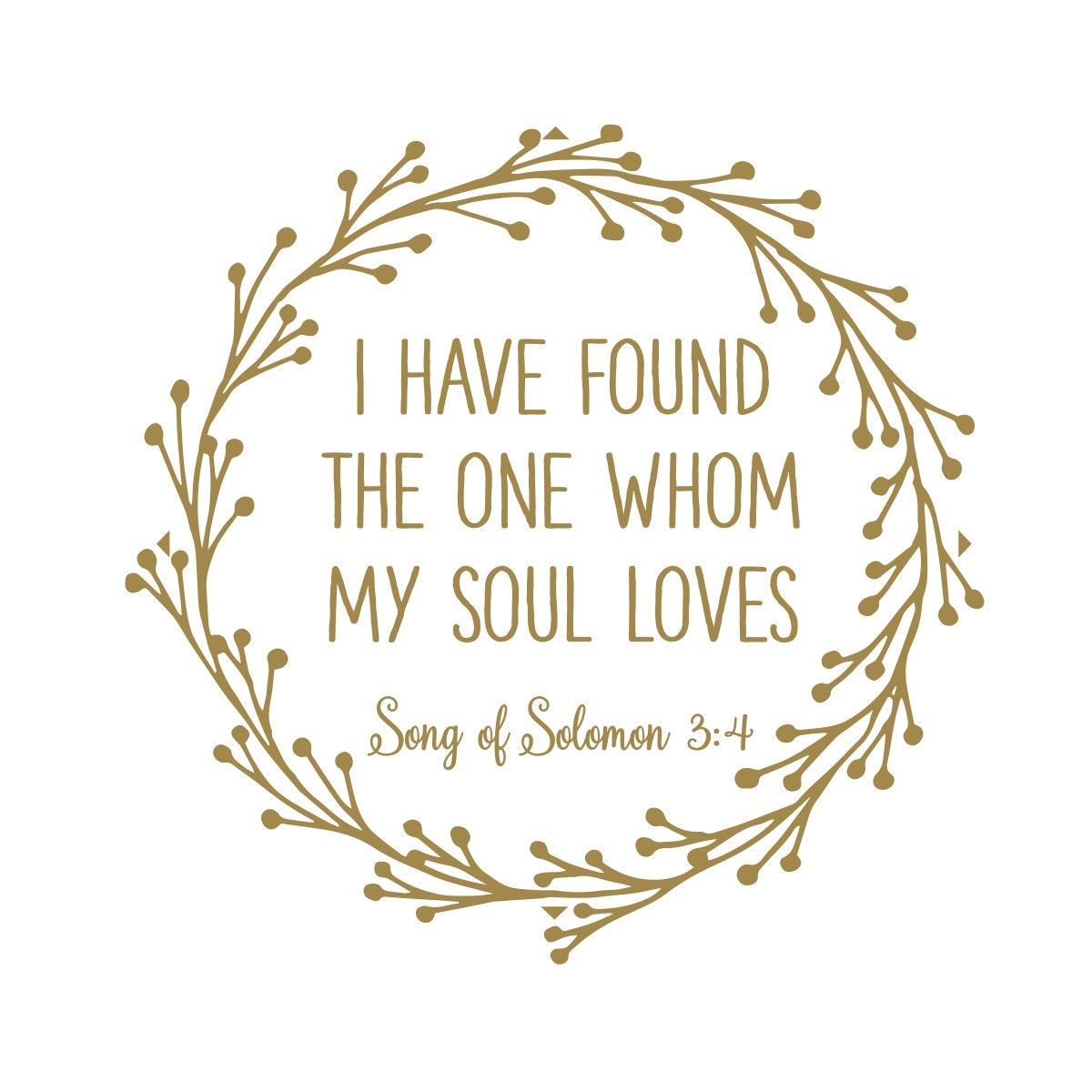 Song Of Solomon I Have Found The One Whom My Soul Loves 