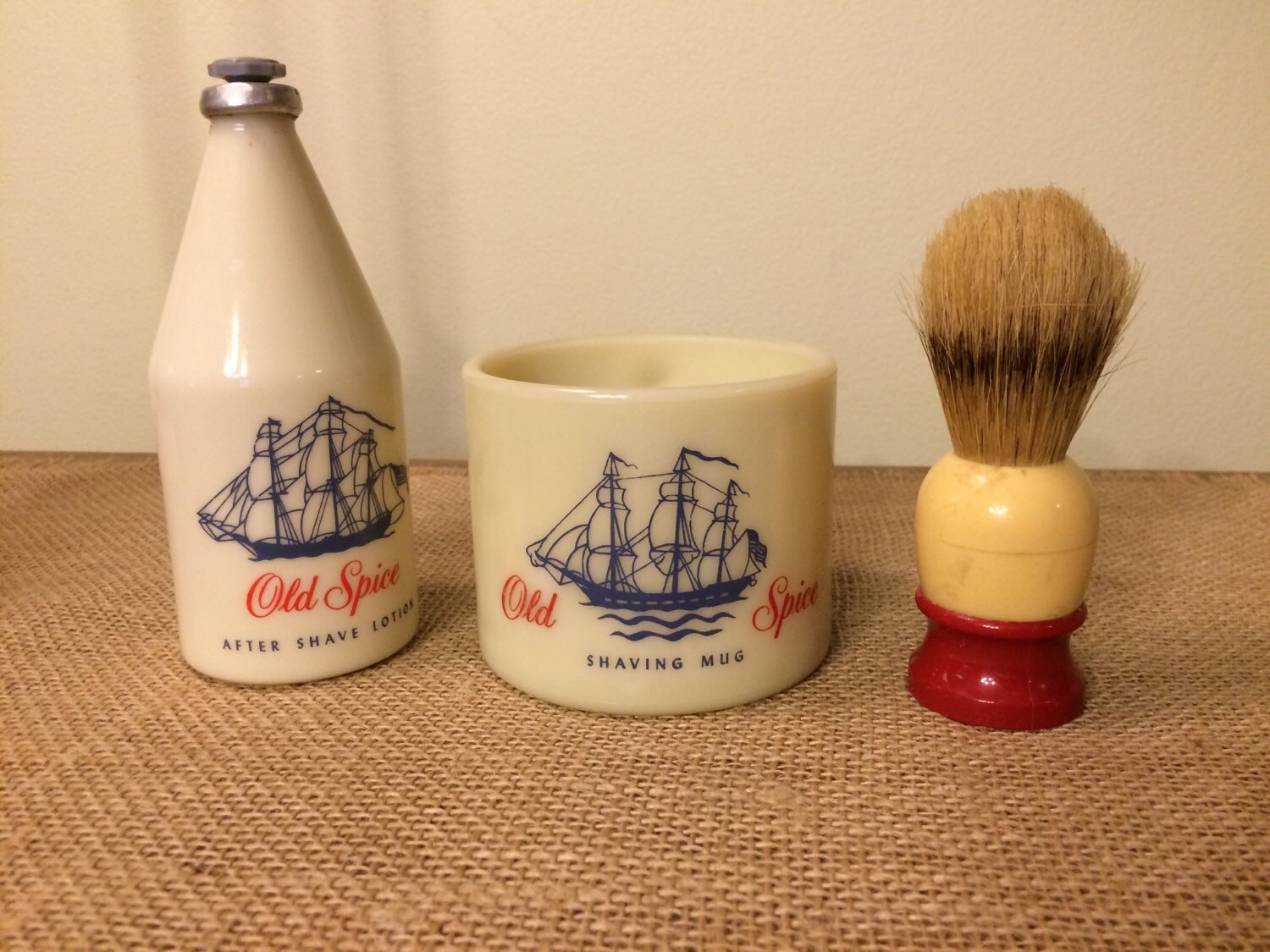 Vintage brush pottery