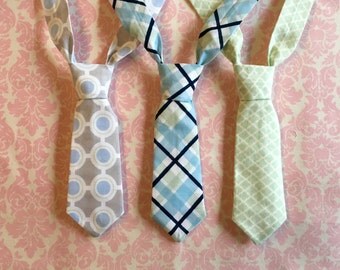Mini ties/ baby boy tie/ newborn tie/ infant tie