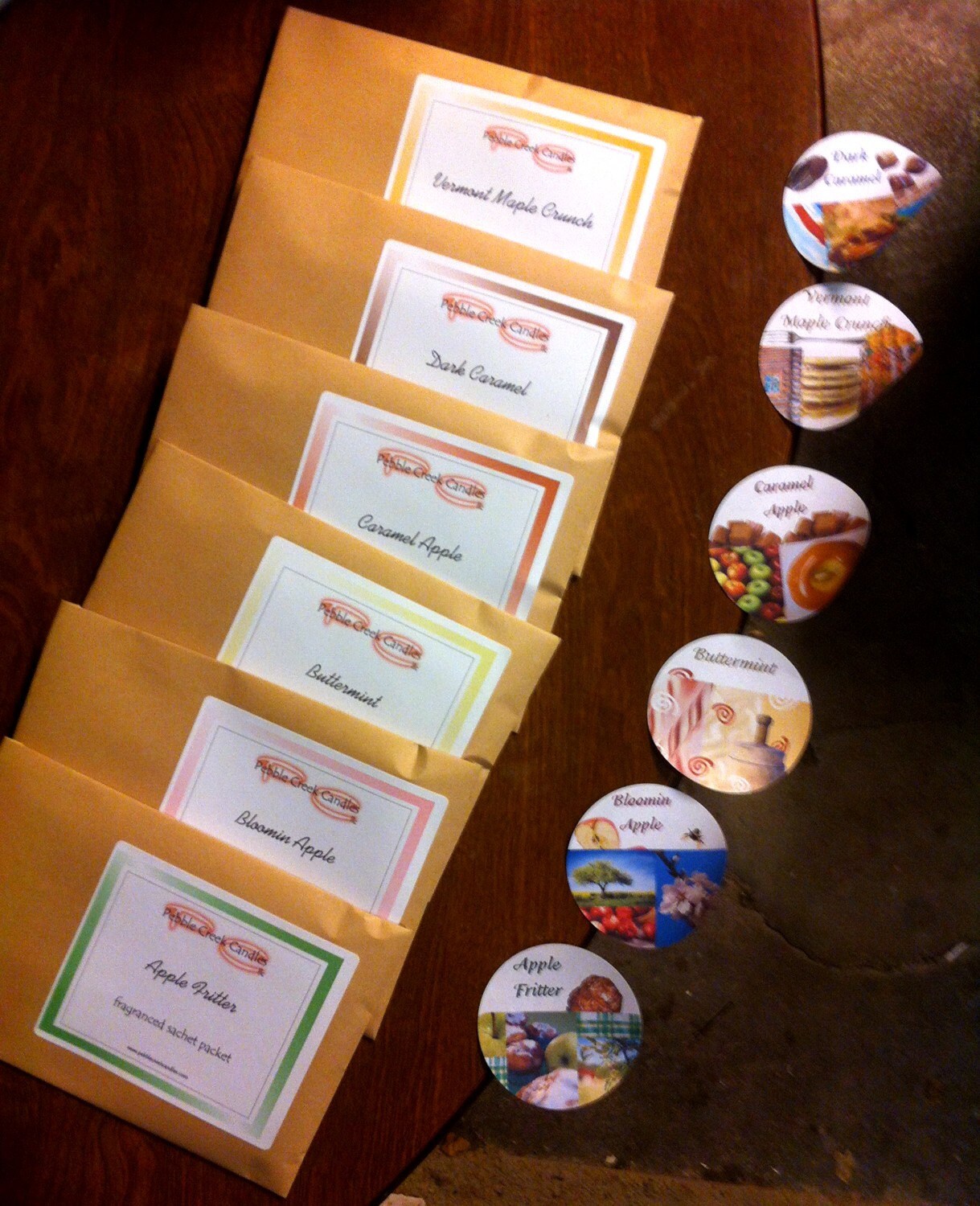 Drawer Sachets Set Scented 6 Pick Scents Your Message on Label