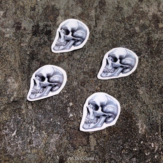Skull Temporary Tattoo Mini Skulls Temporary Tattoo