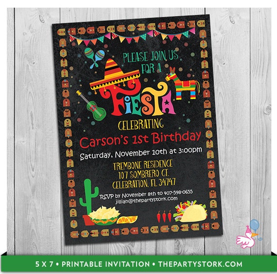 Mexican Themed Invitations Free 3