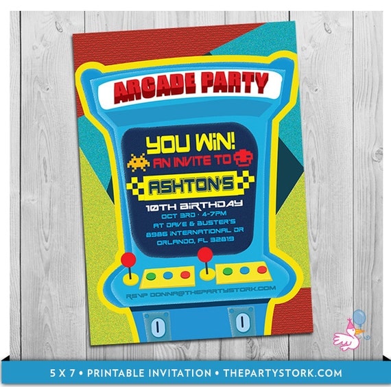 arcade-invitation-printable-personalized-boys-birthday-party