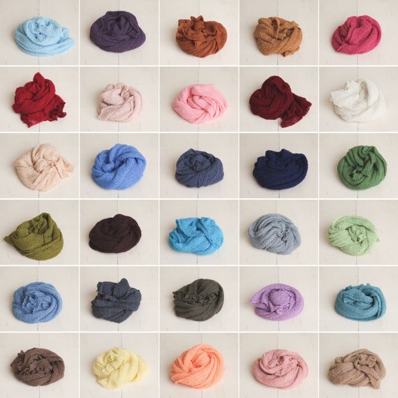 CLEARANCE Matte Navy Newborn Stretch Knit Baby Wrap