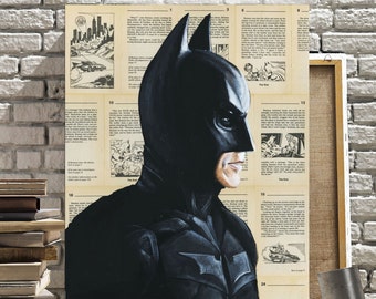 Canvas Print of Batman VS. Joker