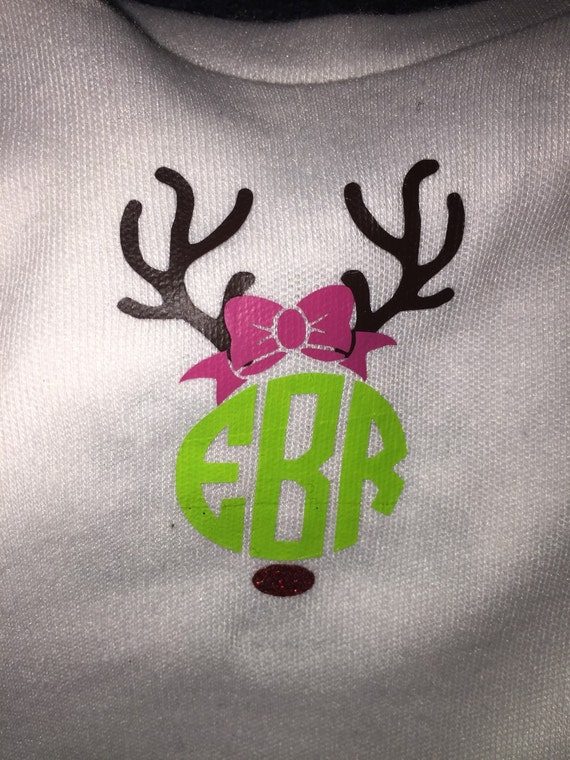 reindeer vinyl shirt