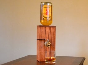 Wood Liquor Dispenser/Decanter