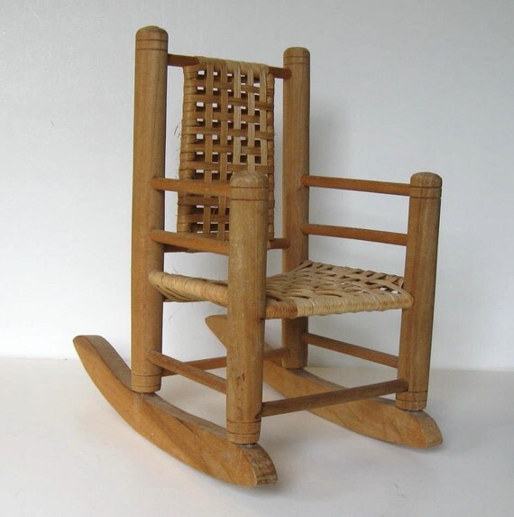 wooden doll chair