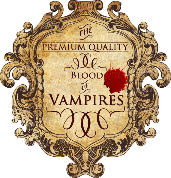 items-similar-to-blood-of-vampires-halloween-spooky-wine-bottle-label